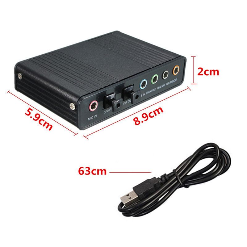 AA19 USB Optical Sound Card 6  - Usb Sound Card External review and price
