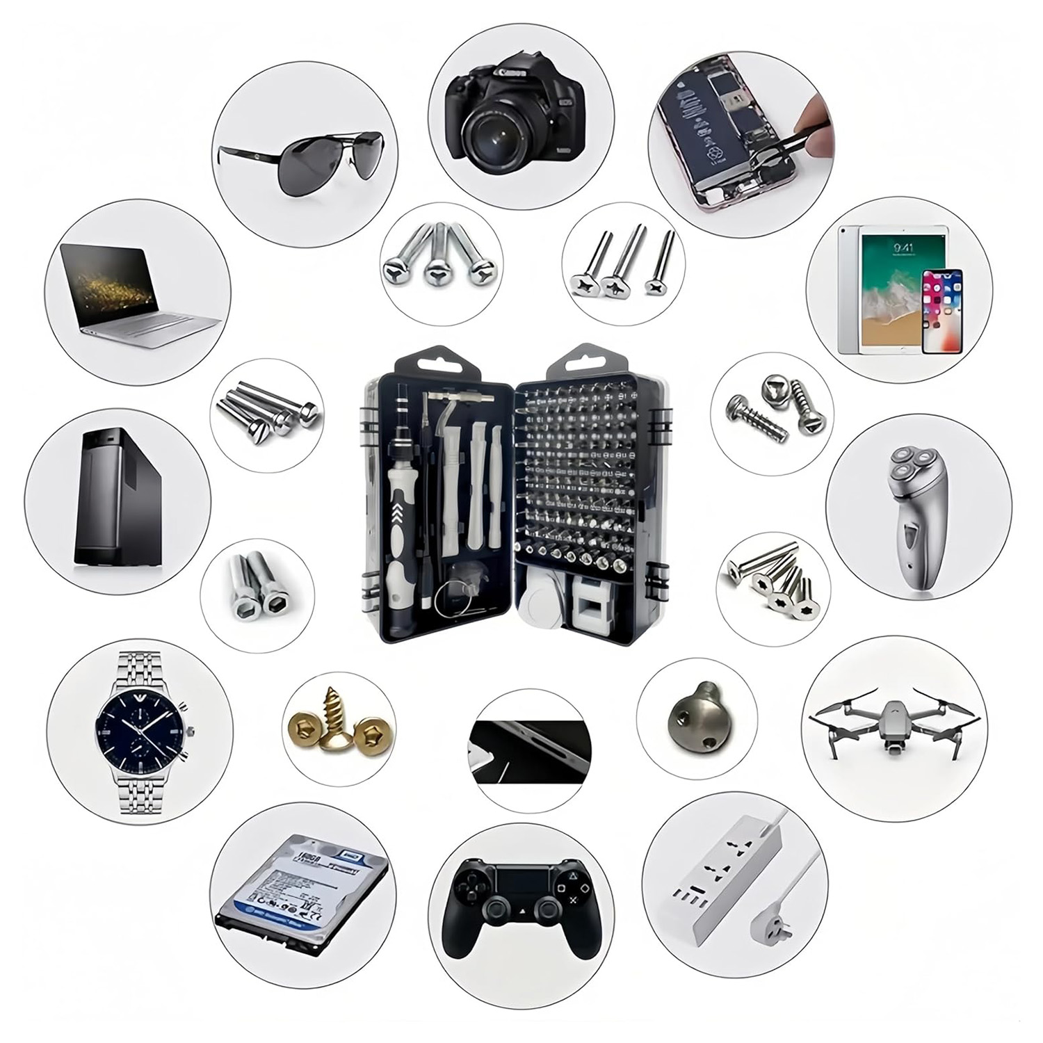 115-in-1 Precision Screwdriver - Electronics Repair Gadgets review and price