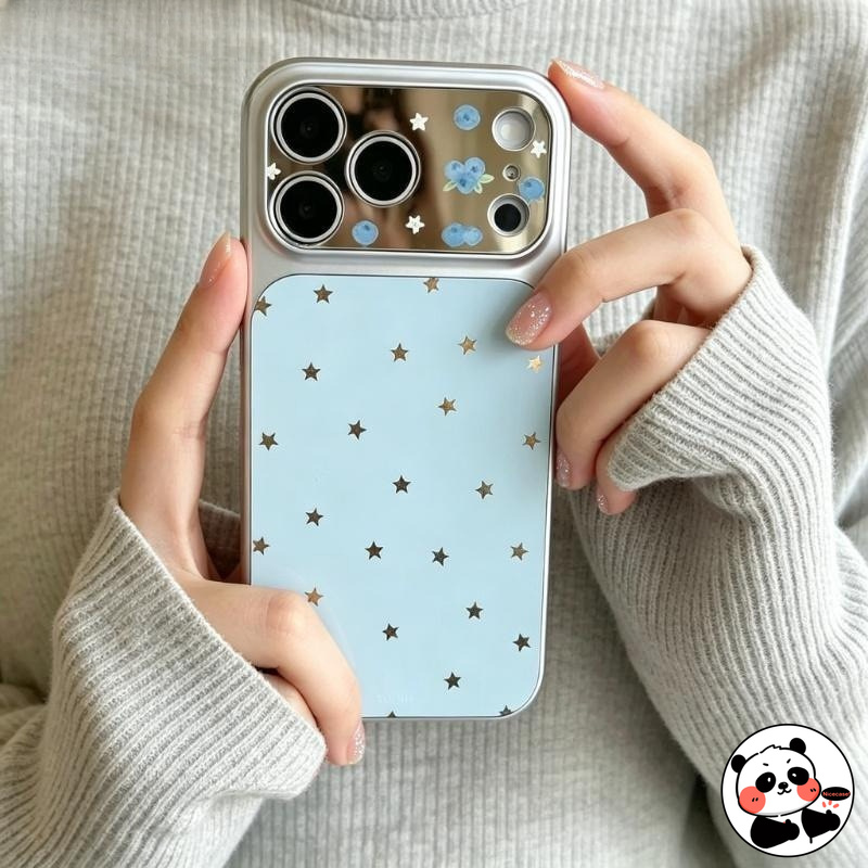 Hollow Stars Mirror Phone Case - Realme Note 50 review and price