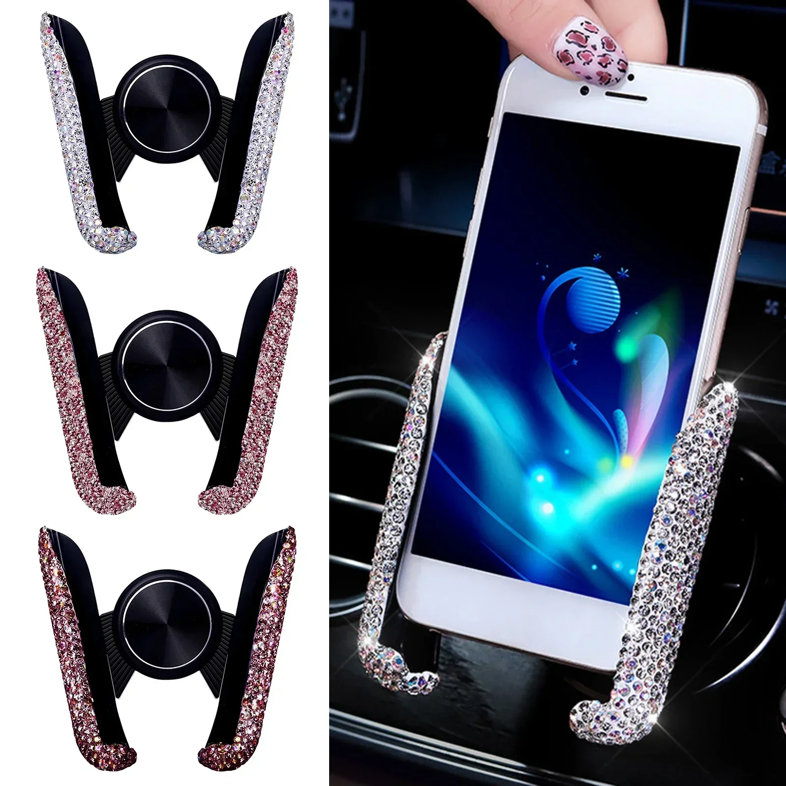 NEW Car Phone Holder Diamond C - Mobile Electronics Gadgets review and price