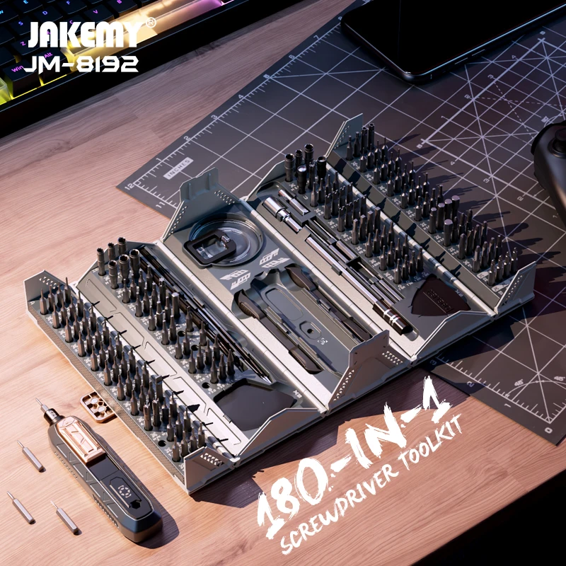 JAKEMY JM-8192 180-in-1 Precis - Electronics Repair Gadgets review and price