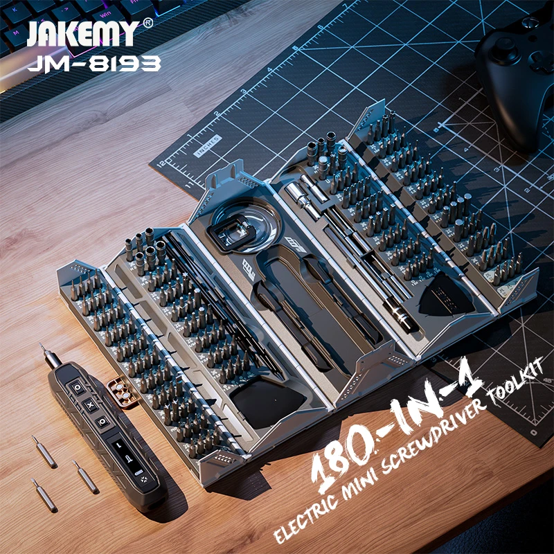 JAKEMY JM-8193 180-in-1 Electr - Electronics Repair Gadgets review and price