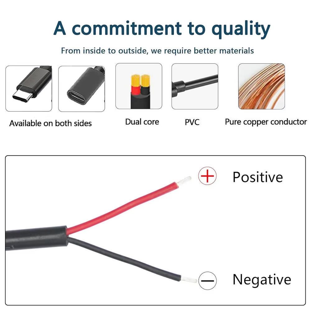 DC 2 Pin Power Cable USB and T - Electronics Repair Gadgets review and price