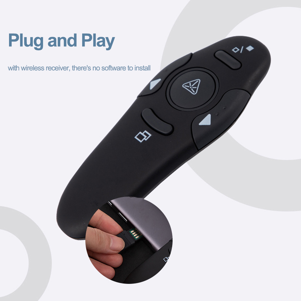 2.4GHz Wireless USB Powerpoint - Laser Pointer Presenter review and price