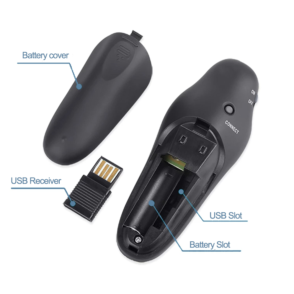 2.4GHz Wireless USB Powerpoint - Laser Pointer Presenter review and price
