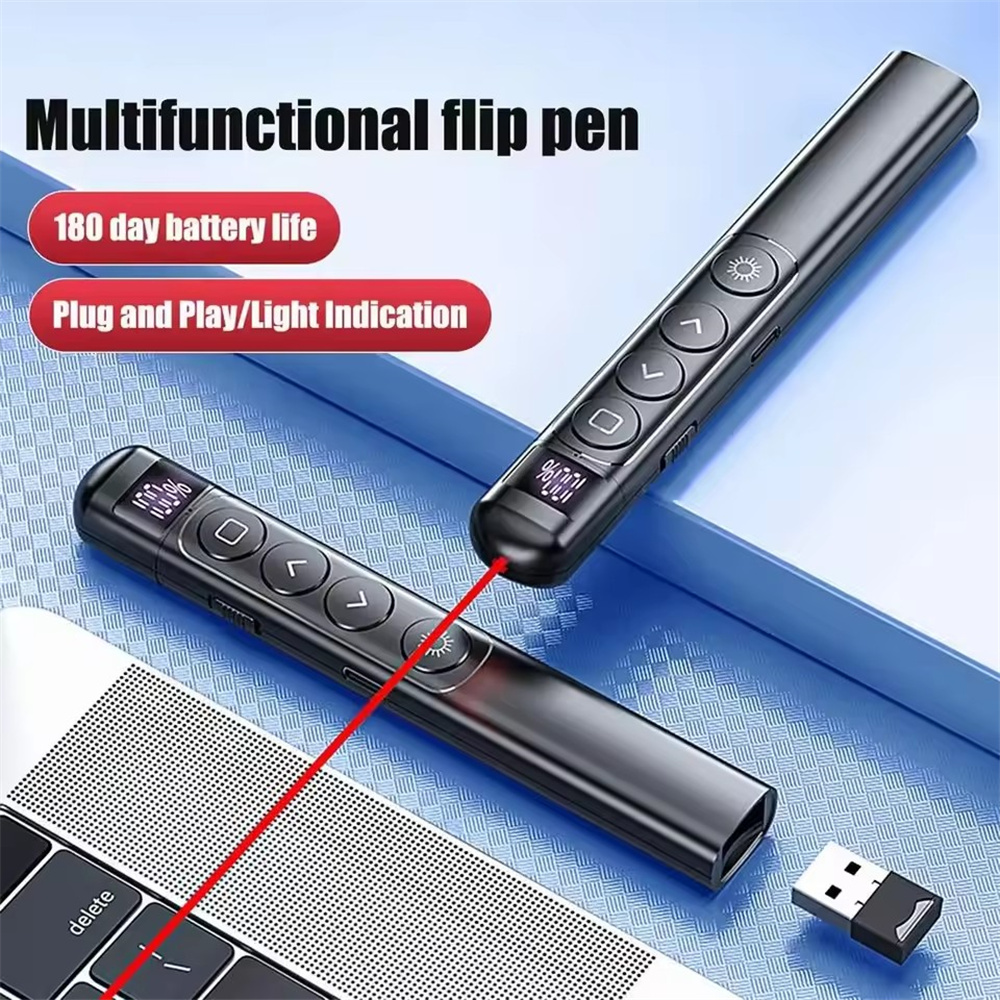 Flip-pen Presentation Clicker  - Laser Pointer Presenter review and price