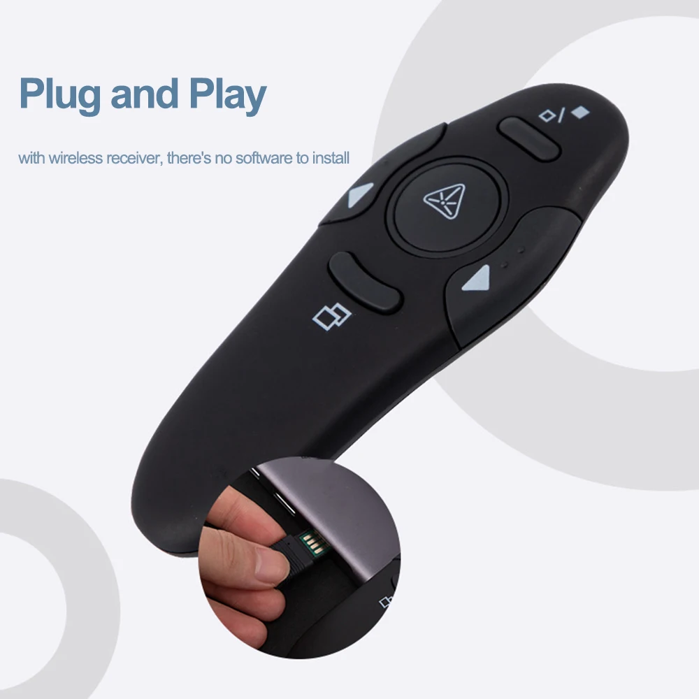 Wireless Presenter PPT Page Tu - Laser Pointer Presenter review and price