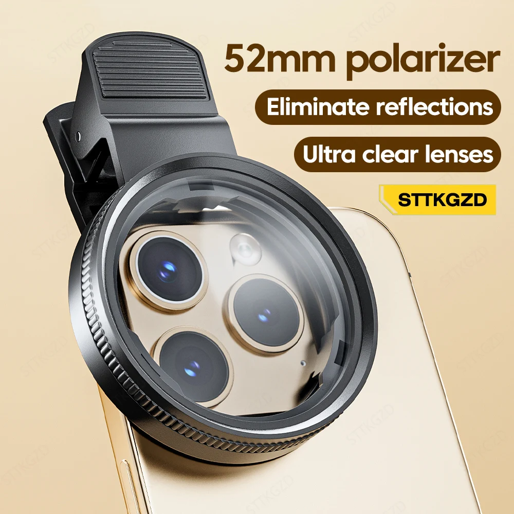 New 52mm CPL Mobile Phone Lens - Mobile Electronics Gadgets review and price